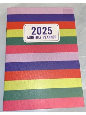 2025 Bright Planner & Agenda 32 Pages Each 6.75 X 9.5Inches Paperboard Lot Of 3.